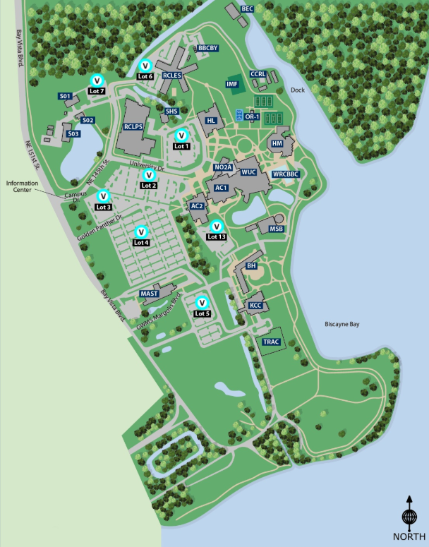 BBC Visitor Parking Map