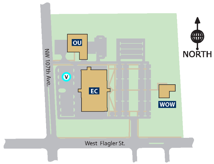 EC Visitor Parking Map